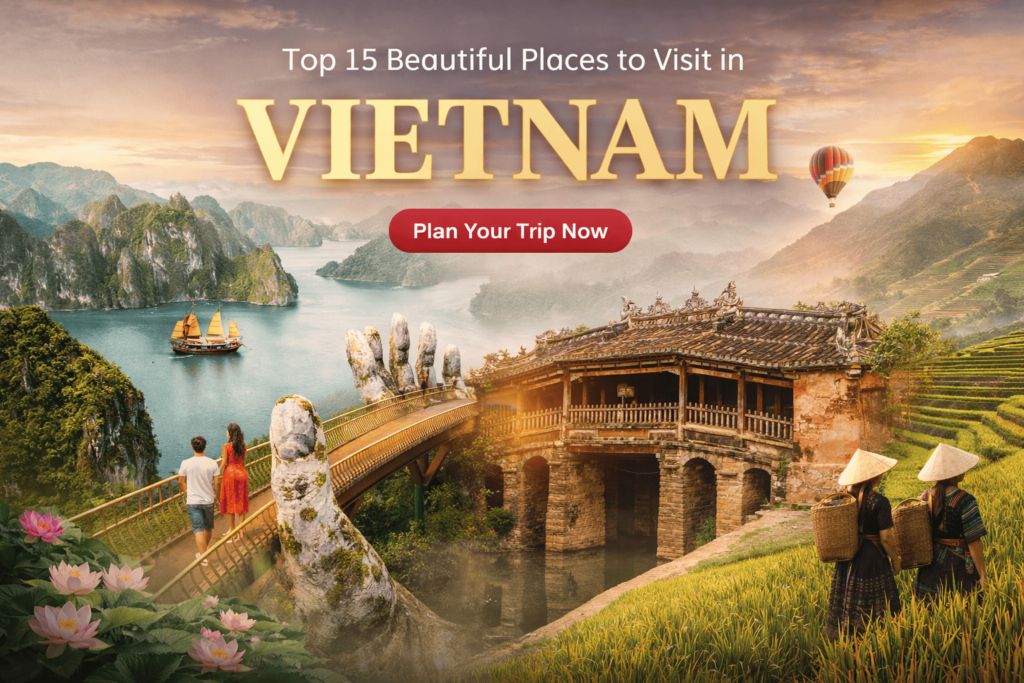 Top 15 Beautiful Places to Visit in Vietnam | Vietnam Travel Guide for ...